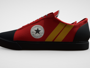 Step Out in Style Red Sneakers for Every Occasion Modèle 3D