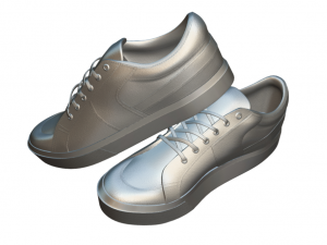 Classic Black Sneakers Timeless Style for Every Wardrobe Model 3D