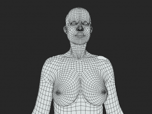 Foundational Femininity Women Body Base Mesh 3D 模型