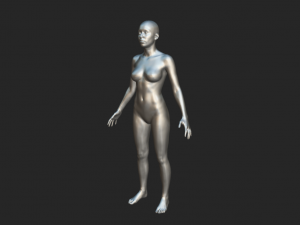 Elevate Your Artistry High-Quality Realistic Women Body Base Mesh Modèle 3D