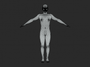 Foundation of Masculinity Male Body Base Mesh 3D-Modell