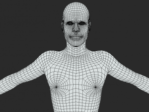 Foundation of Masculinity Male Body Base Mesh 3D-Modell