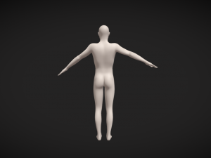 The Essence of Masculinity Male Body Base Mesh 3D Model