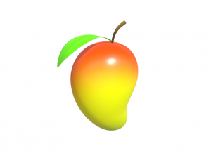 Tropical Splendor Mango 3D Model