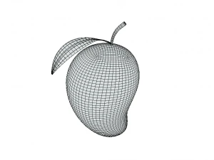 Tropical Splendor Mango 3D Model