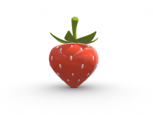 Sweet Sensation Strawberry 3D Model