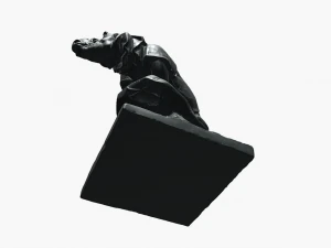 Est&aacute;tua da Majestosa For&ccedil;a Le Rhinoceros Modelo 3D