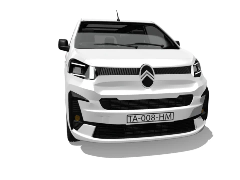 Versatile Innovation New Citroen e-SpaceTourer MPV 2024 3D Model
