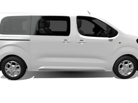Versatile Innovation New Citroen e-SpaceTourer MPV 2024 3D Model