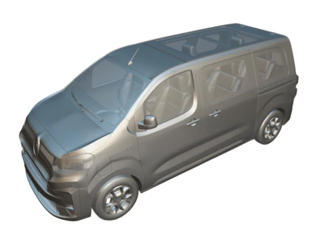 Versatile Innovation New Citroen e-SpaceTourer MPV 2024 3D Model