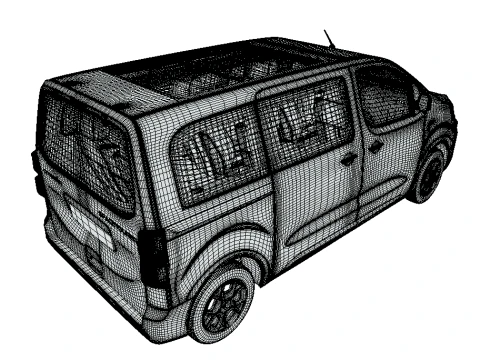 Versatile Innovation New Citroen e-SpaceTourer MPV 2024 3D Model