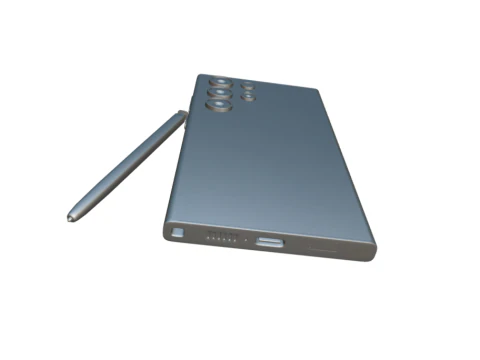 Samsung Galaxy S24 Ultra Titanium Black 3D Model