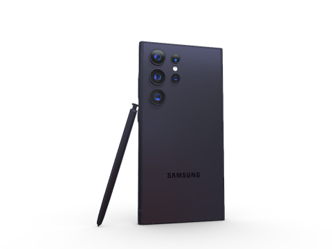 Samsung Galaxy S24 Ultra Violet 3D मॉडल
