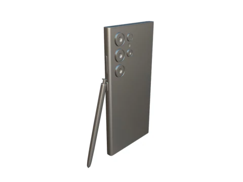 Samsung Galaxy S24 Ultra Violet 3D Model