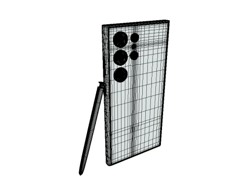 Samsung Galaxy S24 Ultra Violet 3D Model
