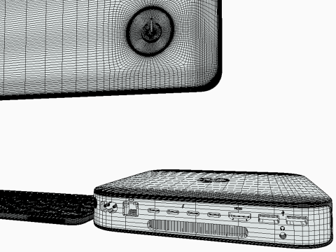 Experience Modern Elegance With Apple iMac PC Set 3D-Modell