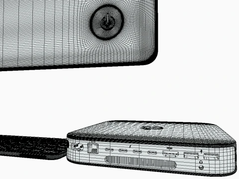 Experience Modern Elegance With Apple iMac PC Set 3D Model