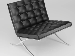 Barcelona chair 3D Model