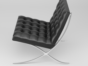 Barcelona chair Modelo 3D