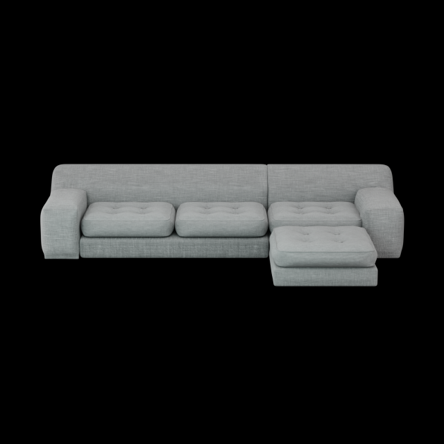 Modular sofa 3D मॉडल .c4d .max .obj .3ds .fbx .stl .blend