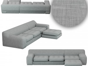 Modular sofa 3D मॉडल