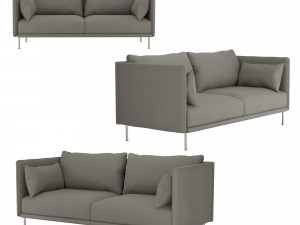 Silhouette sofa 3D 모델