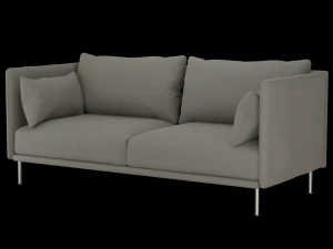 Silhouette sofa 3D Model