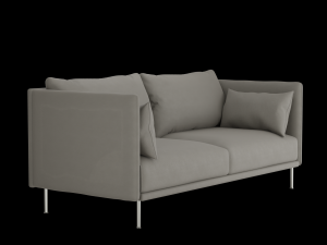 Silhouette sofa 3D Model