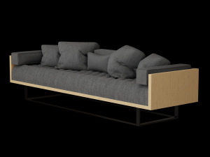 Genevieve sofa 3D Modell