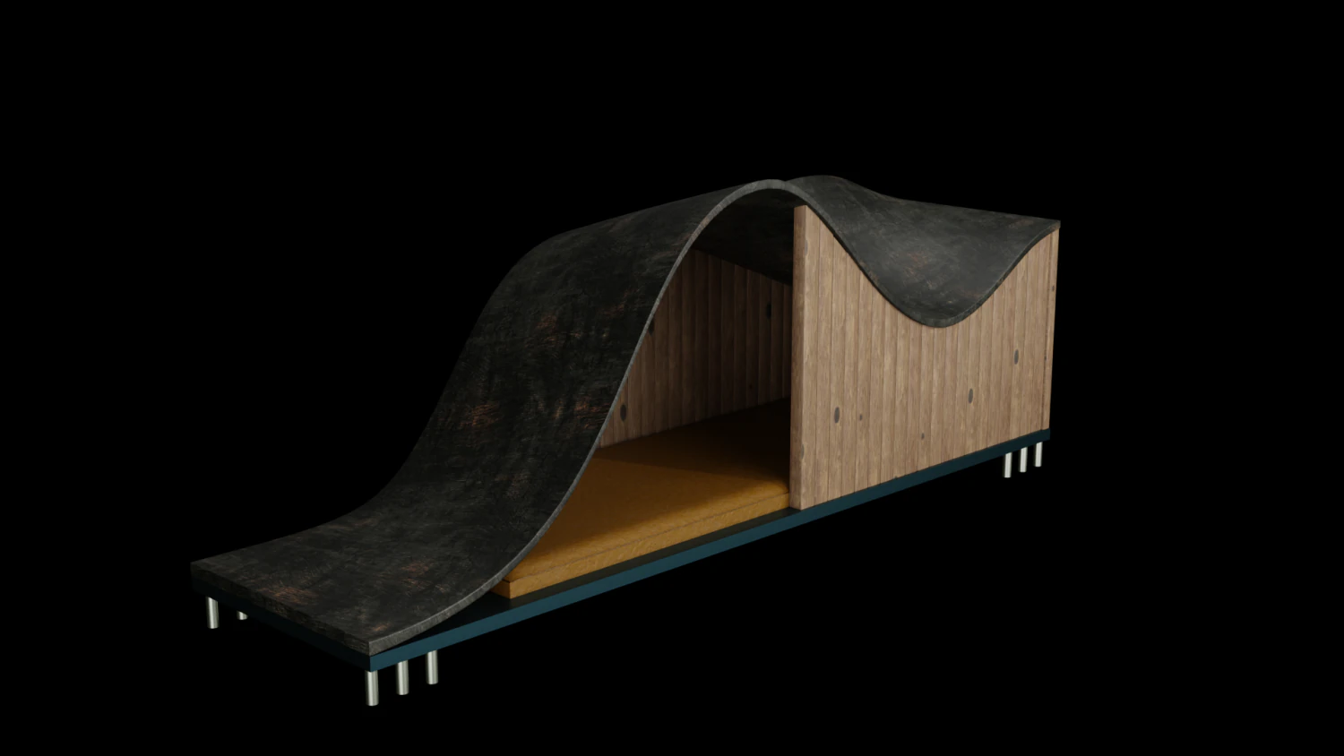 Home for dog 3D Model .c4d .max .obj .3ds .fbx .stl .blend 