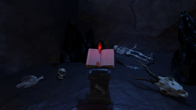 Magic book 3D Model .c4d .max .obj .3ds .fbx .stl .blend 