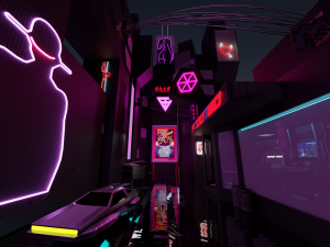 Cyberpunk 3D Модель