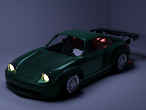 Porsche 911 turbo s 3D Model