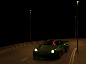 Porsche 911 turbo s 3D-Modell