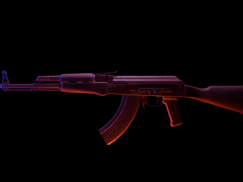AK47 3D Model