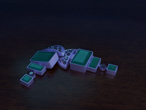 Сережка 3D Модель