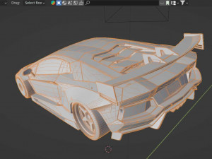 GOLDEN LAMBORGHINNI Model 3D