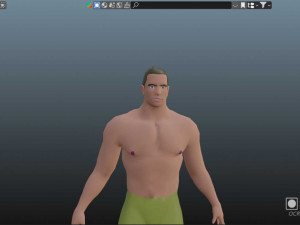 European Caucasian Men 3D Model