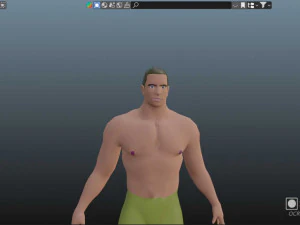 European Caucasian Men 3D Model