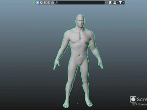 European Caucasian Men 3D Model
