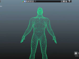 European Caucasian Men 3D Model