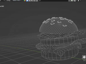 Simple Cheesburger - LowPoly 3D Model