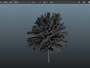 Maple Tree with green leaves 3D Модель
