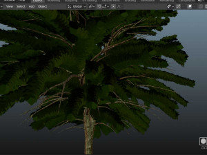 Maple Tree with green leaves 3D Модель