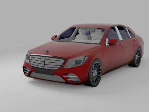 Mercedes Benz S class 3D Model