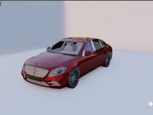 Mercedes Benz S class 3D Model