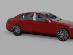 Mercedes Benz S class 3D Model