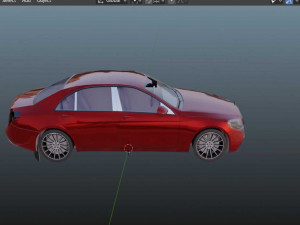 Mercedes Benz S class 3D Model