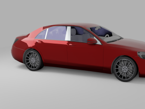 Mercedes Benz S class 3D Model
