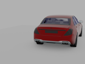 Mercedes Benz S class 3D Model